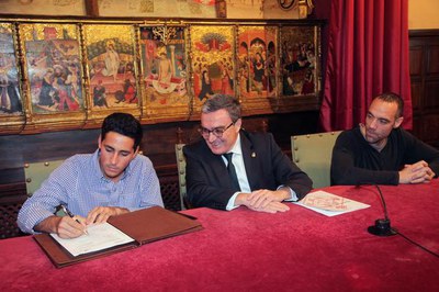 Aquesta col·laboració s’emmarca en les accions de la campanya Lleida Sport & Emotion que promou potenciar la ciutat de Lleida com a seu d’esdevenimen….