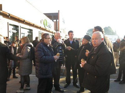 Prop de 300 persones han assistit al tradicional esmorzar popular.