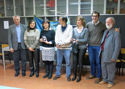 La Llar de Persones Sordes de Lleida ha homenatjat els socis que celebren 25 anys amb l'entitat.