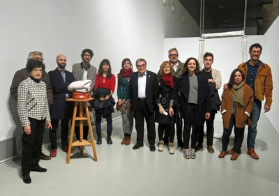 La Panera ha inaugurat la 9a Biennal d’Art Leandre Cristòfol amb la presencia de diversos artistes participants.
