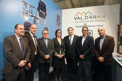 Actes de presentació de la Val d’Aran com a destinació de la biosfera i celebració dels 50 anys de l’estació de Baquèira Beret, dins el STM.