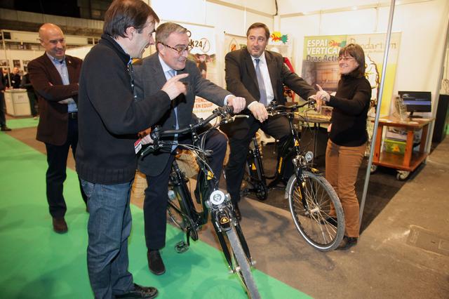 Pelegrí i Ros, en la visita al STM a Fira de Lleida