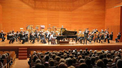 L’Orquestra Simfònica del Vallès ha interpretat La Patètica de Txaikovski a l’Auditori.