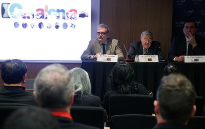 Fèlix Larrosa ha participat en l'obertura del IV International Gourmet & Wines Business Meetings.