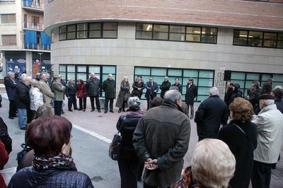 Ros ha destacat la importància de l’accessibilitat en els carrers de la ciutat, amb voreres i calçada al mateix nivell.