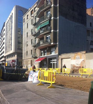 S'han retirat tres arbres que presentaven risc de caiguda perquè tenien problemes estructurals que es canviaran per una nova plantació de 7 freixes.