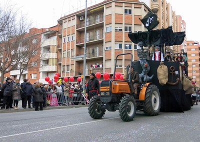 Montse Parra i Josep Barberà han assistit a la Gran Rua de Carnaval de Lleida.
