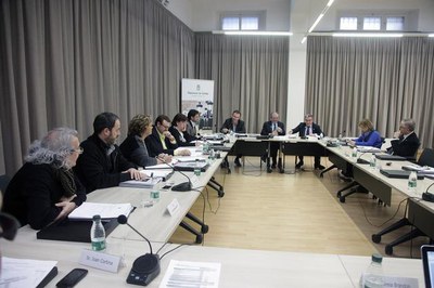 L'alcalde Àngel Ros ha assistit a la reunió del Patronat de la Fundació Julià Carbonell..