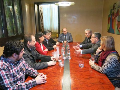 La trobada ha tingut lloc a l'Ajuntament de Lleida..