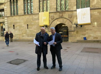 Rafael Peris ha presentat la 3a edició dels Premis Lleida Ciutat de Comerç que posaran en valor les associacions de comerciants.
