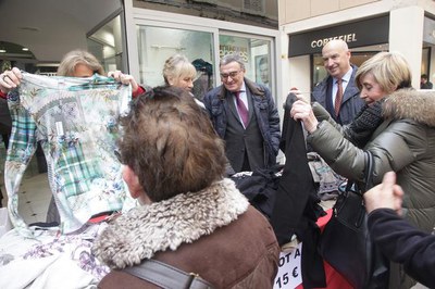 L'edició d'aquest any del Mercat de les Rebaixes d'Hivern compta amb 107 parades, dues més que l’any passat.
