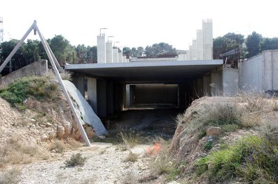 Fotografia d'un dels futurs espais del Museu de la Ciència-Museu del Clima i del Medi Ambient.
