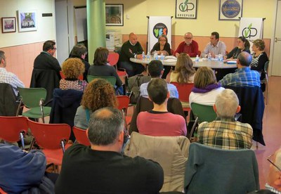 El tinent d’alcalde i regidor de Pardinyes, R. Peris, ha assistit a l’assemblea celebrada per l’Orverpard.