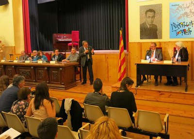 L’alcalde Ros ha qualificat Josep Tort com a “homenot” de la cultura de Lleida i ha destacat la seva aportació en la candidatura perquè la Seu Vella ….