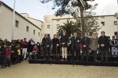 L'alcalde Ros ha presidit l'acte inaugural de la rehabilitació del Convent i els Jardins de Santa Clara.
