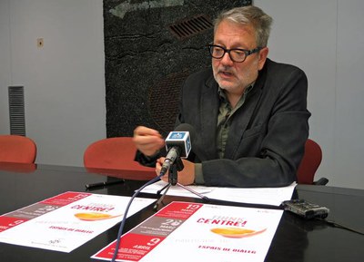 Fèlix Larrosa ha donat els detalls de la iniciativa Espais de diàleg a Centre Històric "Think Centre!".