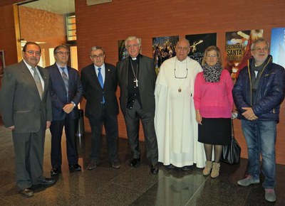 El Teatre Municipal de l'Escorxador acull la mostra del procés de creació del cartell de Setmana Santa, que enguany signa Ramon Gabriel.