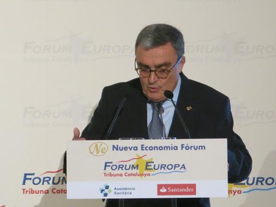 "Lleida: l'impuls de l'Estat del Benestar des de la ciutat" és el títol de la conferència que ha pronunciat l'alcalde..