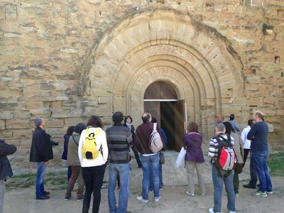 Turisme de Lleida ha ofert aquest cap de setmana activitats al Castell Templer de Gardeny.