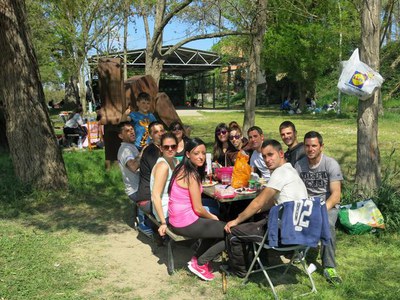 Celebració del dia de la Mona, a l'Ermita de Granyena.