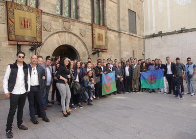 La recepció amb motiu del Dia Internacional del Poble Gitano ha tingut lloc al Palau de la Paeria..