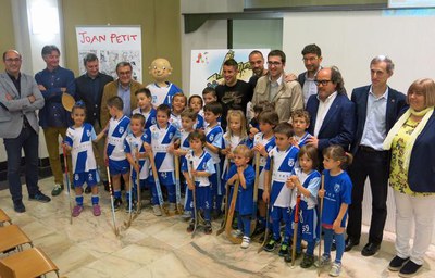 L'acte de presentació de la 15a festa torneig Joan Petit s'ha fet a la Regidoria de Cultura.