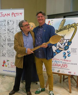Lleida ha rebut “cullera" de fusta com a nova seu de la festa-torneig Joan Petit.
