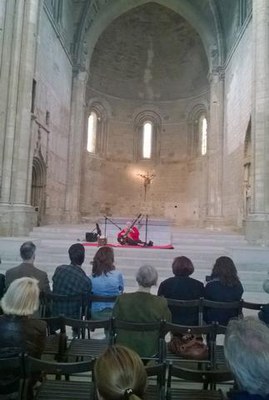 La jornada de portes obertes als espais de culte ha acabat amb música a la Seu Vella, de la mà del mestre sitar Bhakti Das.