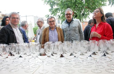 L'alcalde de Lleida ha visitat aquesta tarda l'SKRT Fest que se celebra aquest cap de setmana a la plaça del Dipòsit.