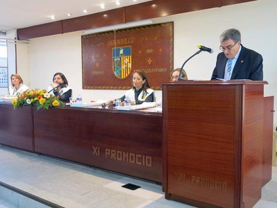 L'alcalde Ros ha incidit en els tres conceptes que considera que són els indicadors de progrés d’una societat: la ciència, l’art i la solidaritat.