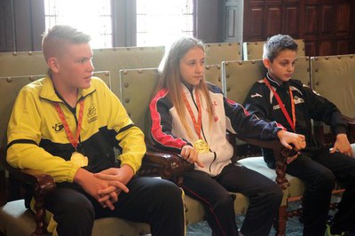 Adrian Garcia, Àlex Rubin de Celis i Anna Prim.