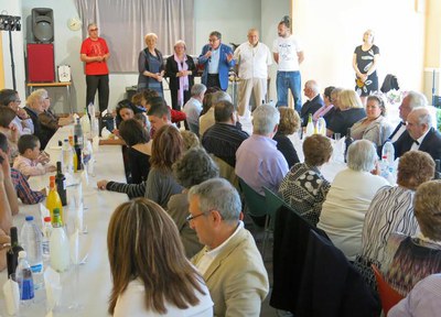 L’alcalde de Lleida ha reconegut el treball, la dedicació i el voluntariat del col·lectiu de gent gran de la ciutat.