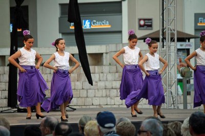 Ball floklòric amb la Casa de Andalucía de Lleida.