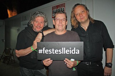 Els grups musicals que han actuat aquest divendres, mostrant el #festelleida.