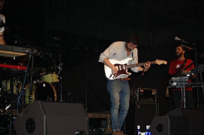 Actuació de Mendetz als Camps Elisis de Lleida.