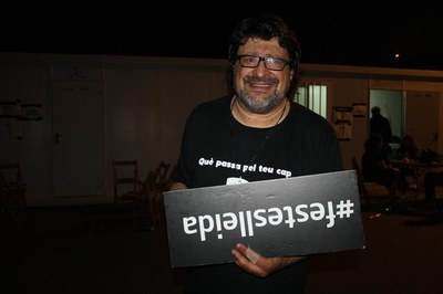 Pep Sala ha actuat aquest dissabte a la nit a la Festa Major de Maig de Lleida.