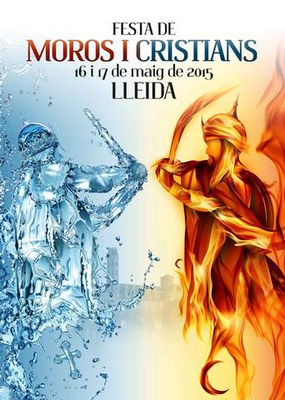 Cartell de la Festa de Moros i Cristians.