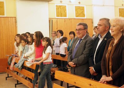 La missa en honor a Sant Isidre s'ha fet a l'església de Sucs.
