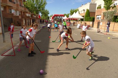 Durant el matí s'han fet diverses activitats paral·leles, en el marc de la Milla Urbana Escolar.