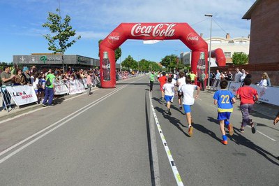 La Milla Urbana Escolar, organitzada per la Regidoria d'Esports, enguany al costat de l'Arborètum.
