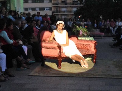 El Museu de Lleida ha fet portes obertes i una desfilada de moda.