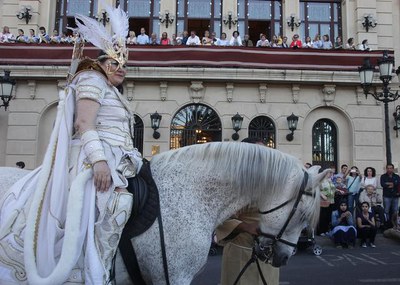 La Festa de Moros i Cristians de Lleida és l'única d'aquestes característiques que se celebra a Catalunya.