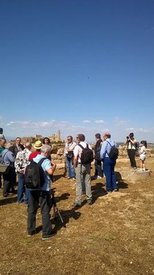 Els Amics de la Foto de Lleida, al Castell de Gardeny.