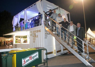 La plaça central del recinte de l'Aplec acull un Espai de Degustació del Grup Mahou San Miguel.