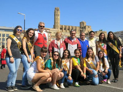 Les pubilles també han participat aquest matí a l'Aplec.