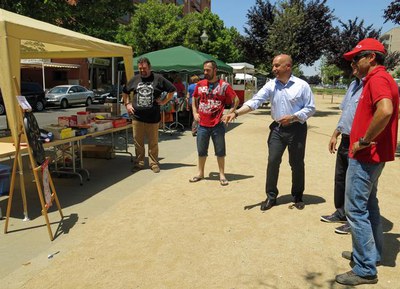 El Mercadet de Pardinyes ha organtizat diverses activitats per ambientar l'activitat durant el dia.
