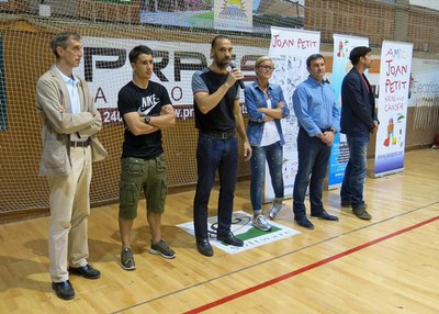 Montse Mínguez i Txema Alonso han assistit a la cloenda de la festa del Joan Petit, apadrinada per Bojan Krkic.