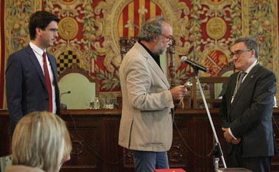 Possessió del càrrec de l'alcalde.