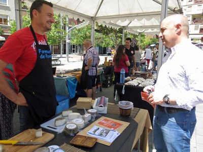 El Mercat de l'Hort a Taula, aquest diumenge, a la Zona Alta.