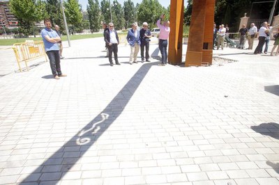 Jocs d'ombres en la nova ubicació..